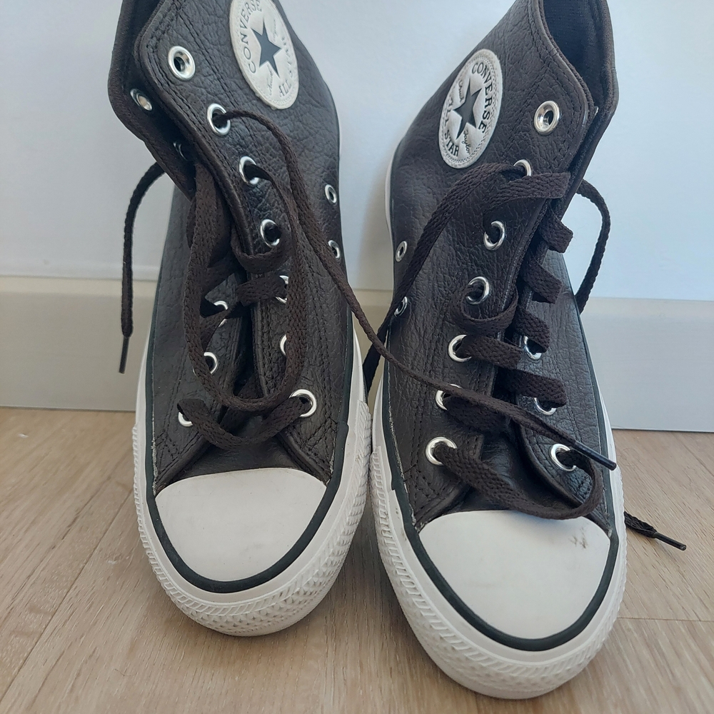 Converse All Star Brown High-Top Sneakers